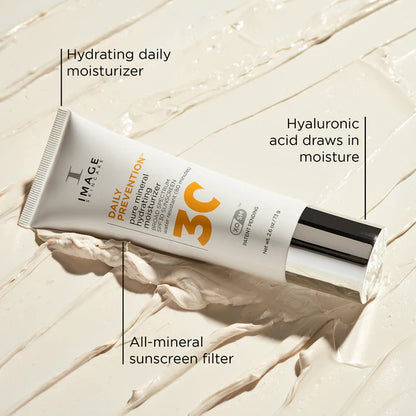 DAILY PREVENTION pure mineral hydrating moisturizer SPF 30